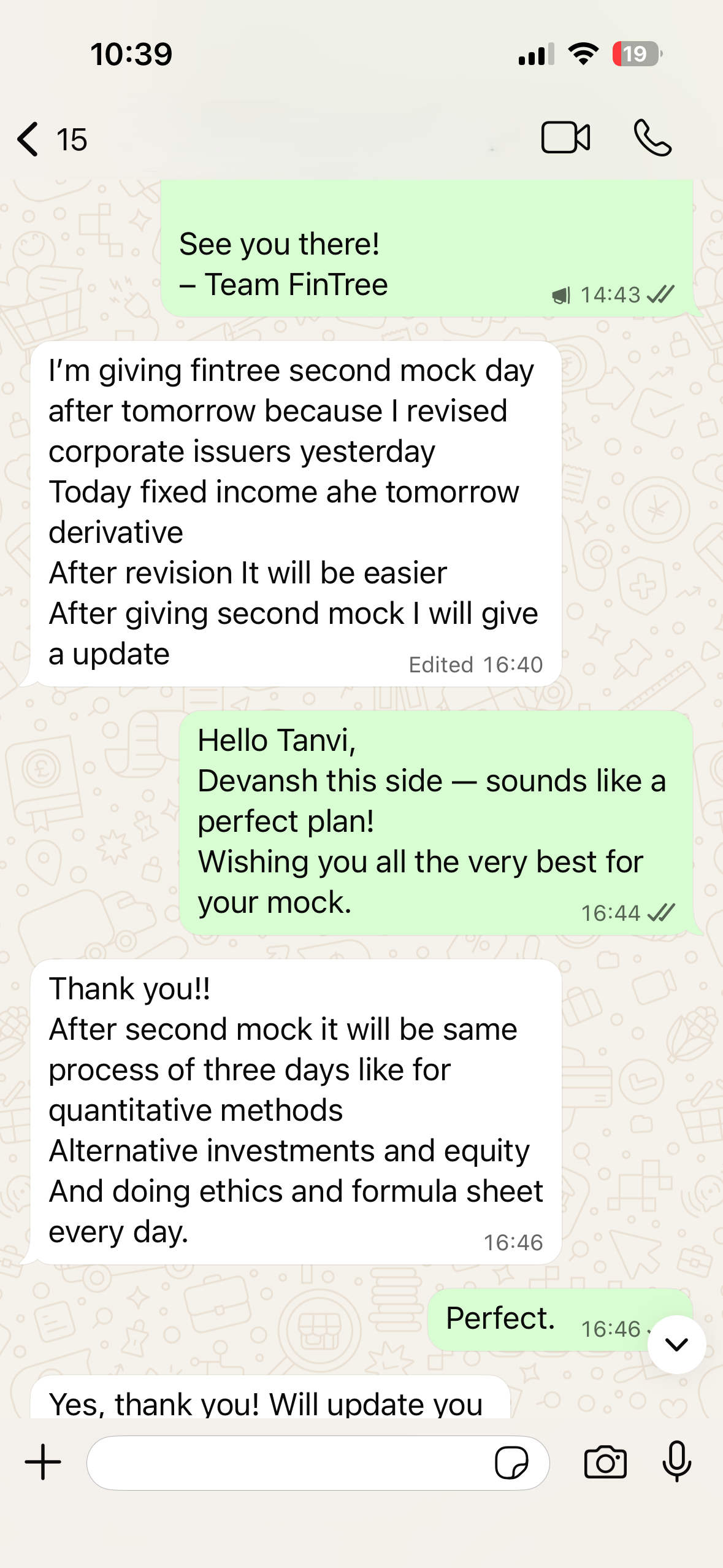 Fintree Support Chat 2