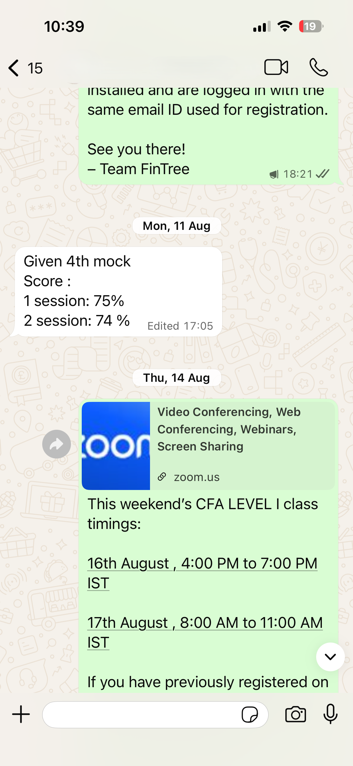 Fintree Support Chat 4